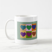 A-MAZE-HERZEN KAFFEETASSE (Links)