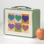 A-MAZE-HERZEN METALL BROTDOSE (Beispiel)