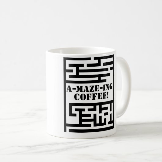 A MAZE-KAFFEE!TASSE KAFFEETASSE (VorderseiteRechts)