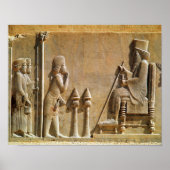A Median officer paying homage to King Darius Poster (Vorne)