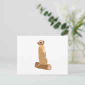 A Meerkat Postkarte (Stehend Vorderseite)