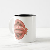 A Mega Pint Zweifarbige Tasse (Vorderseite Links)