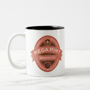 A Mega Pint Zweifarbige Tasse