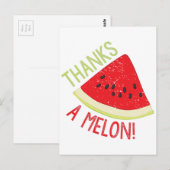 A Melon Postkarte (Vorne/Hinten)