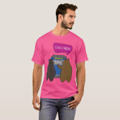 A Menu - Funny Bear Camping T-Shirt (Vorne ganz)