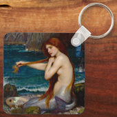 A Mermaid, c. 1900 by John Waterhouse Schlüsselanhänger (Rückseite)