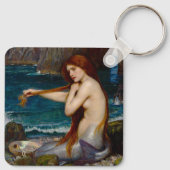 A Mermaid, c. 1900 by John Waterhouse Schlüsselanhänger (Rückseite)