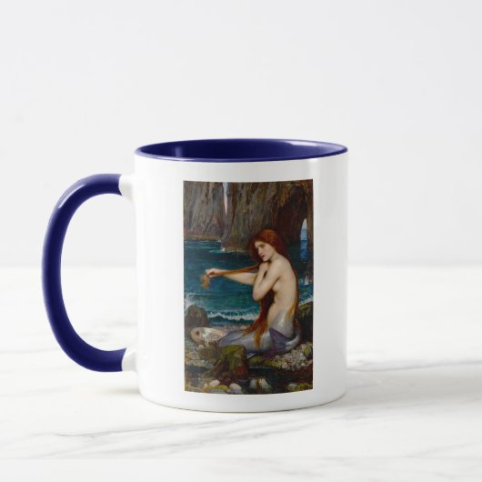 A Mermaid, c. 1900 by John Waterhouse Tasse (Links)