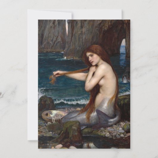 A Mermaid | John William Waterhouse (Vorderseite)