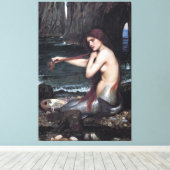 A Mermaid John William Waterhouse Mythological Leinwanddruck (Insitu (Holzboden))