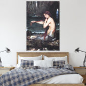 A Mermaid John William Waterhouse Mythological Leinwanddruck (Insitu (Schlafzimmer))