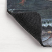 A Mermaid John William Waterhouse Mythological Mousepad (Ecke)