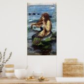 A Mermaid (Studie) Poster (Küche)