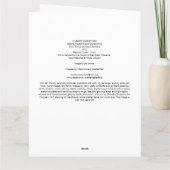 A MERRY CHRISTMAS Raphael Madonna and Christ Child Karte (Rückseite)