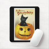 A Merry Haloween Kitten Mousepad (Mit Mouse)