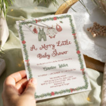 A Merry Little Baby Shower