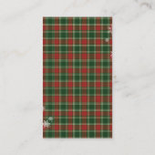 A Merry Little Baby Shower Teddy Bear Christmas Begleitkarte (Rückseite)