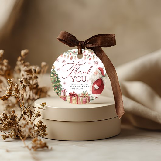 A Merry Little Birthday Gift Tag Geschenkanhänger