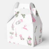 A Merry Little Christmas Baby Shower Favor Boxes Geschenkschachtel (Rückseite)