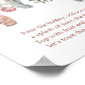 A Merry Little Christmas Clothes Mimosa Bar Poster (Ecke)