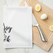 A Messy Cook Kitchtuch Geschirrtuch (Viertel Falte)