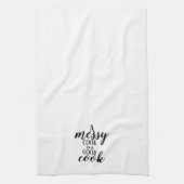 A Messy Cook Kitchtuch Geschirrtuch (Vertikal)