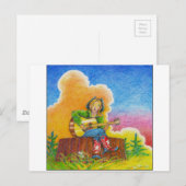 A-MIGHTY-TREE-Seite-58 Postkarte (Vorne/Hinten)