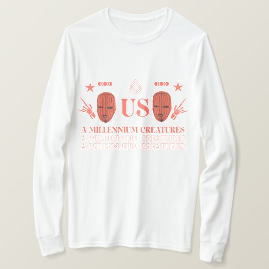 A Millenium-Kreaturen T-Shirt (Design vorne)