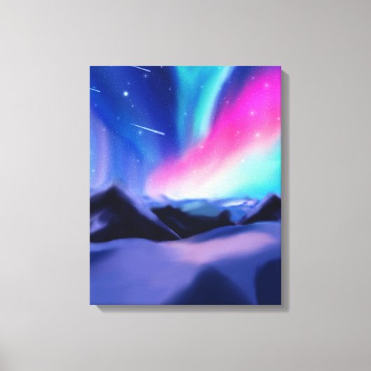 A Million Aurora Dreams Canvas Print Leinwanddruck (Vorderseite)