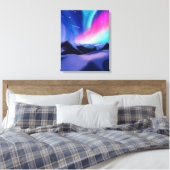 A Million Aurora Dreams Canvas Print Leinwanddruck (Insitu (Schlafzimmer))