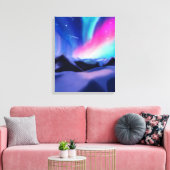A Million Aurora Dreams Canvas Print Leinwanddruck (Insitu (Wohnzimmer))