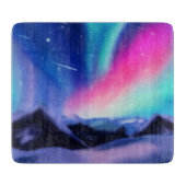 A Million Aurora Dreams Cutting Board Schneidebrett (Vorderseite)