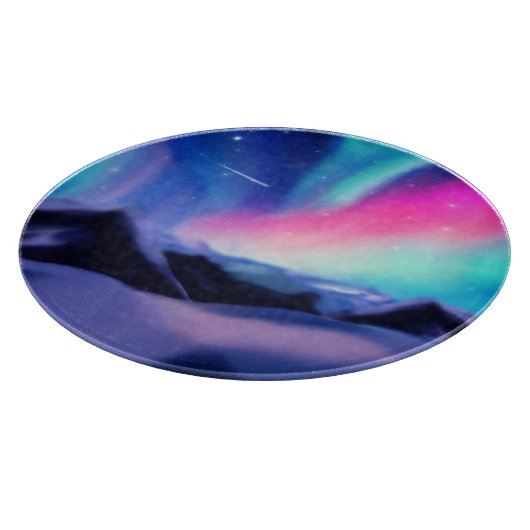 A Million Aurora Dreams Cutting Board Schneidebrett (Ecke)
