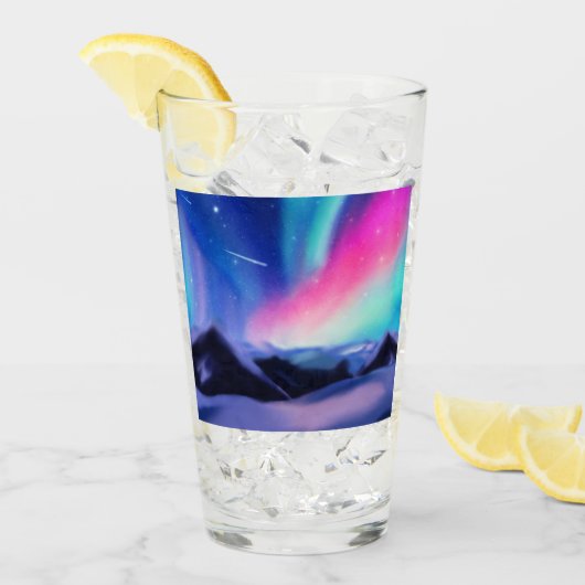 A Million Aurora Dreams Glass Glas (Vorderseite Ice)