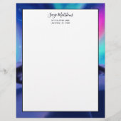 A Million Aurora Dreams Letterhead Briefbogen (Vorderseite)
