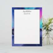 A Million Aurora Dreams Letterhead Briefbogen (Stehend Vorderseite)