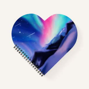 A Million Aurora Dreams Notebook Notizblock