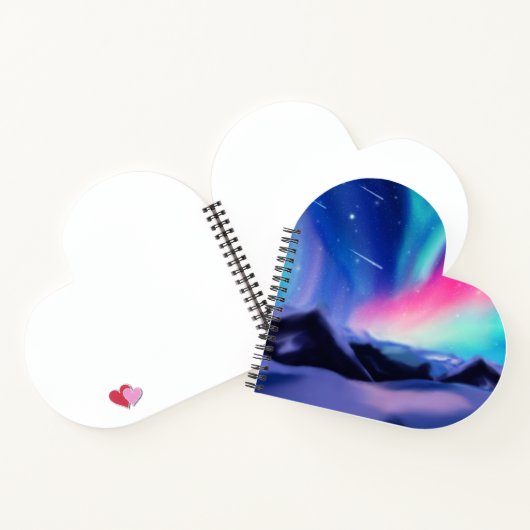 A Million Aurora Dreams Notebook Notizblock (Innenseite)