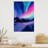 A Million Aurora Dreams Poster (Küche)