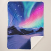 A Million Aurora Dreams Sherpa Blanket Sherpadecke (Vorderseite)