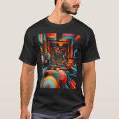 A minimalistic optical abstract artwork 1 T-Shirt (Vorderseite)