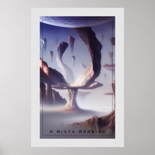 A Misty Morning Poster (Vorne)