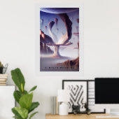 A Misty Morning Poster (Heimbüro)