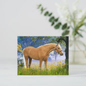 "A Misty Morning" Postkarte (Stehend Vorderseite)