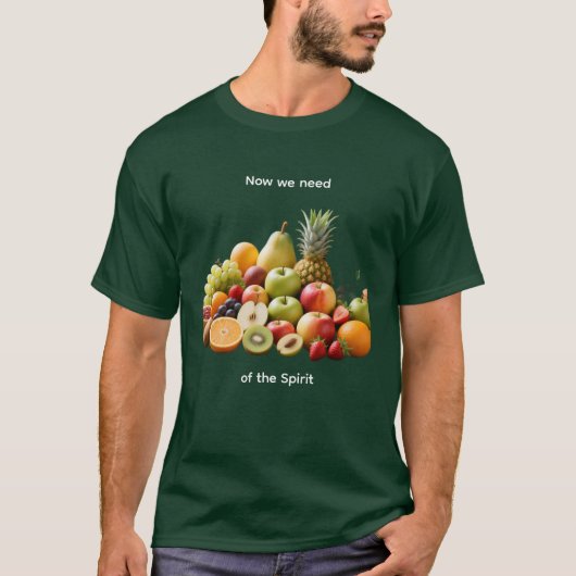 A modern and Minimalist Fruits of Spirit T-Shirt (Vorderseite)