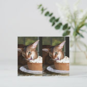 A Moment of Sweet Stillness – Art Postcard Postkarte (Stehend Vorderseite)