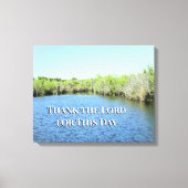 A Moment of Thankful Peace Leinwanddruck (Vorderseite)