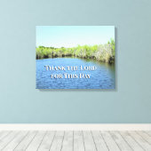 A Moment of Thankful Peace Leinwanddruck (Insitu (Holzboden))