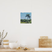 A Monet Palm Poster (Küche)