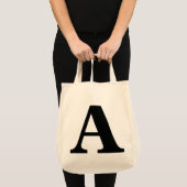 "A-" Monogramm-Tasche Tragetasche (Vorderseite (Produkt))